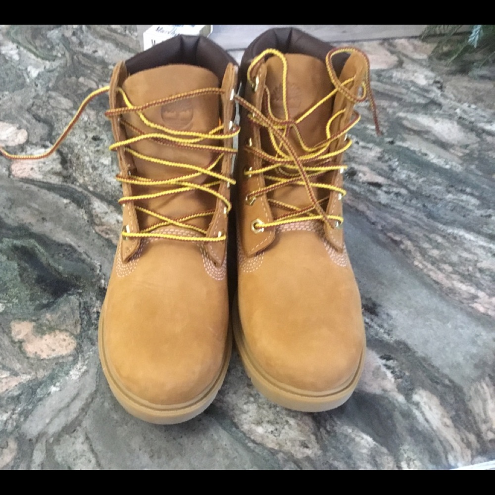 Timberland Women's Tan Combat Boots